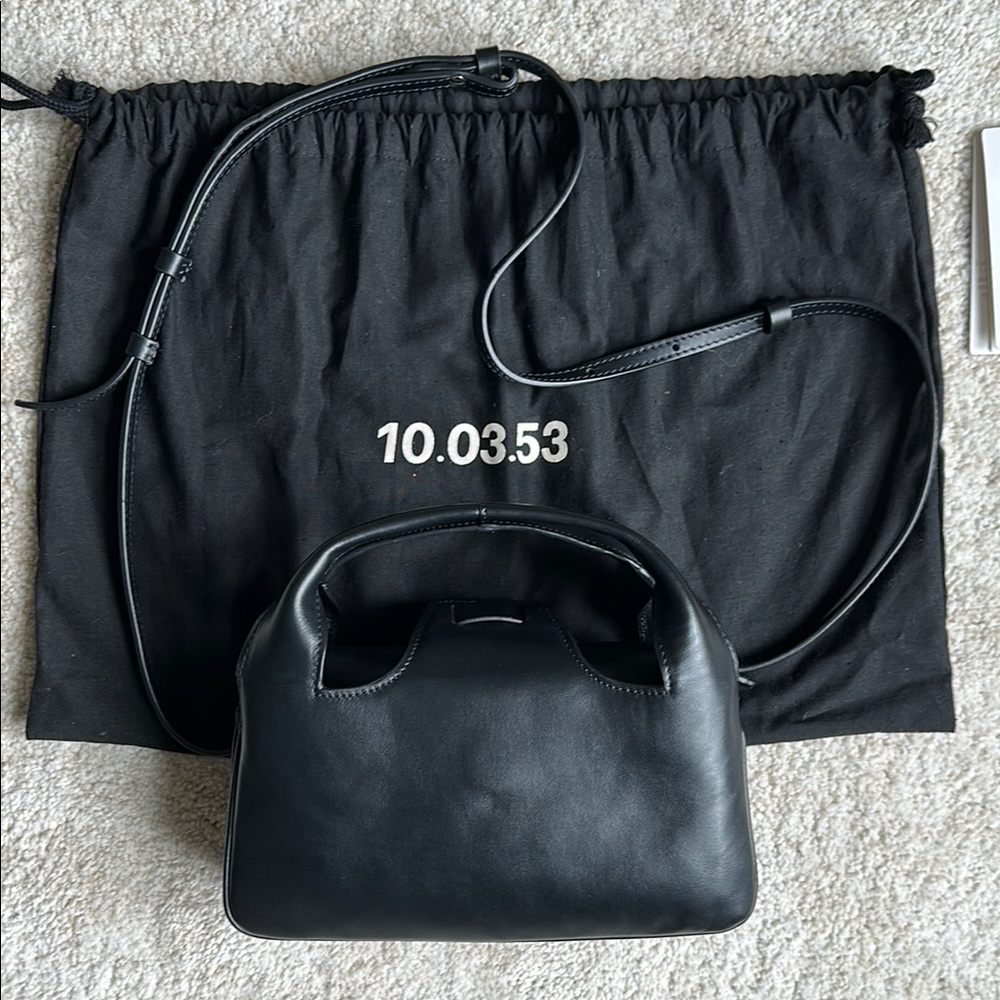 Last Chance! 10.03.53 • Black Leather Mini Doctor Bag